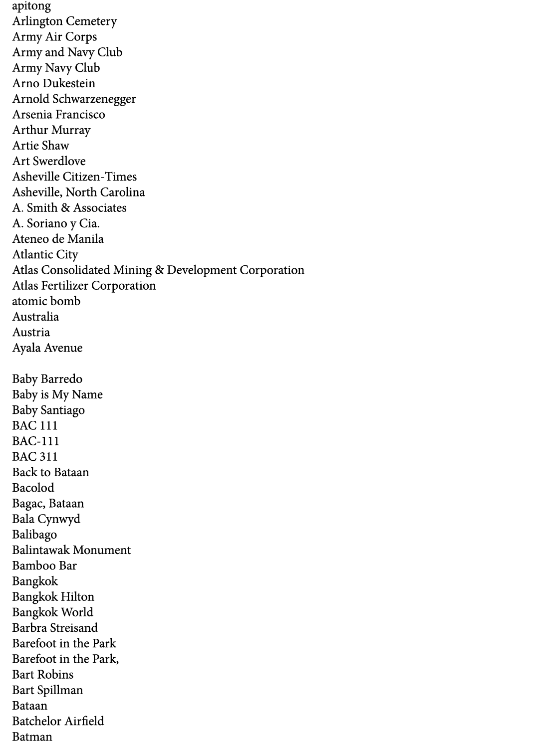 apitong Arlington Cemetery Army Air Corps Army and Navy Club Army Navy Club Arno Dukestein Arnold Schwarzenegger Arse...