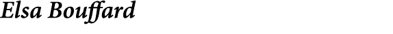 Elsa Bouffard