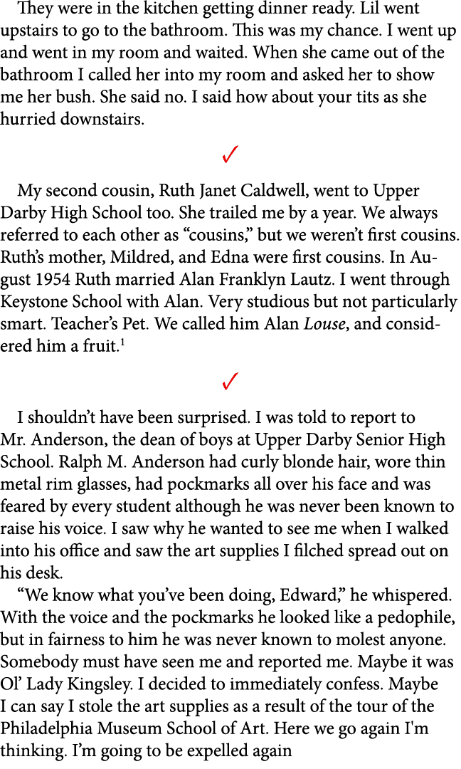 They were in the kitchen getting dinner ready. Lil went upstairs to go to the bathroom. This was my chance. I went up...