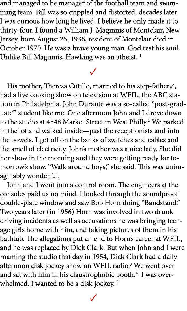 and managed to be manager of the football team and swimming team. Bill was so crippled and distorted, decades later I...