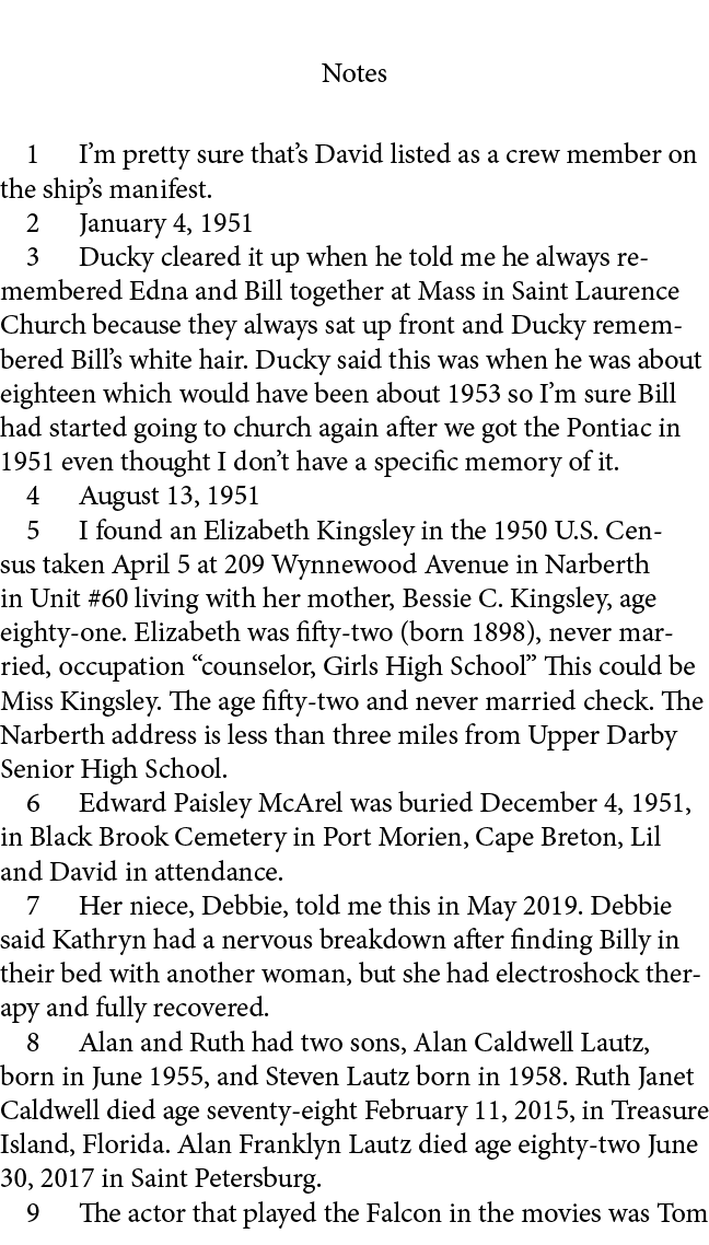 Notes ﻿ I’m pretty sure that’s David listed as a crew member on the ship’s manifest.﻿ ﻿ January 4, 1951﻿ ﻿ ﻿Ducky cle...