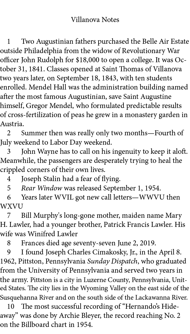 Villanova Notes ﻿ Two Augustinian fathers purchased the ﻿Belle Air Estate outside ﻿Philadelphia from the widow of Rev...