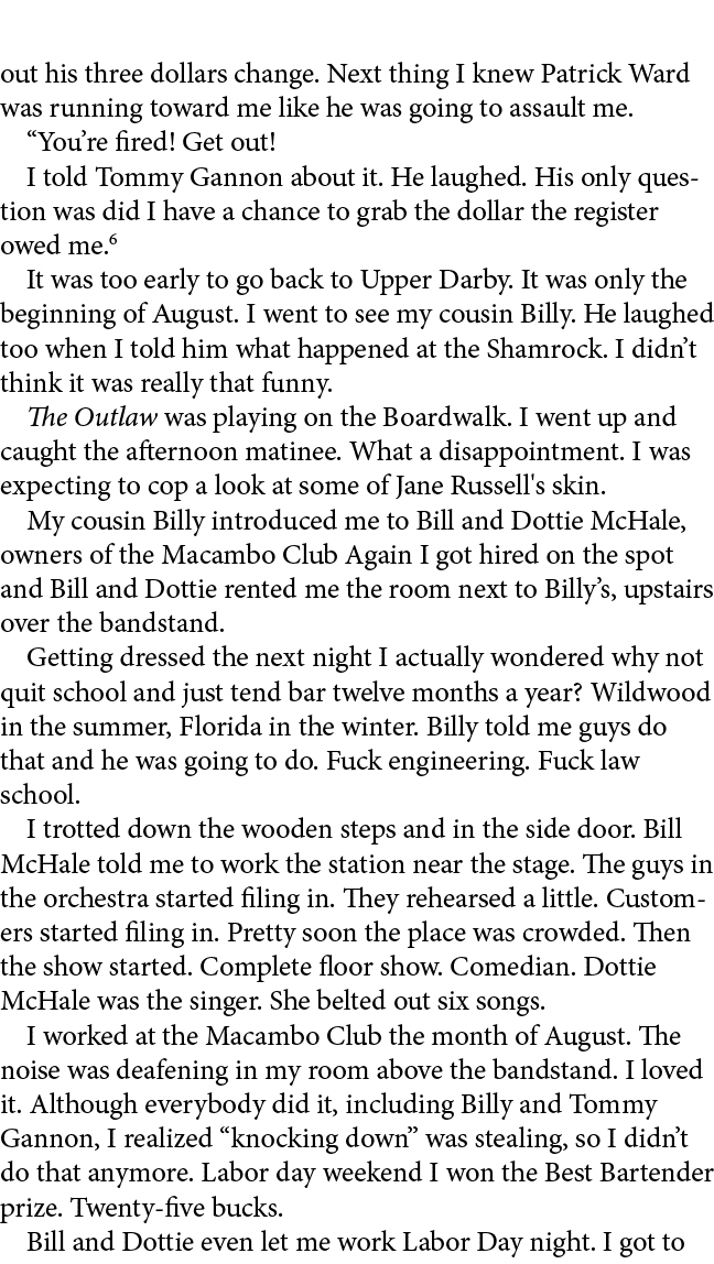 out his three dollars change. Next thing I knew ﻿Patrick Ward was running toward me like he was going to assault me. ...