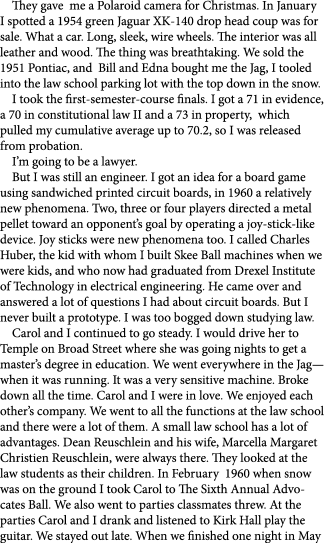 They gave me a ﻿Polaroid camera for Christmas. In January I spotted a 1954 green Jaguar XK 140 drop head coup was for...