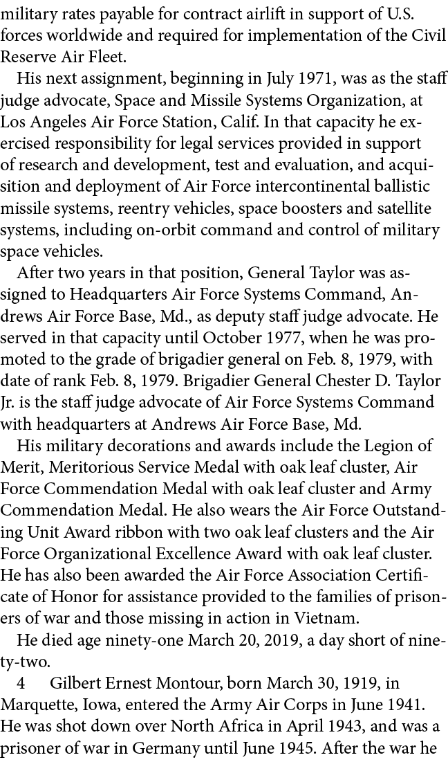 military rates payable for contract airlift in support of U.S. forces worldwide and required for implementation of th...