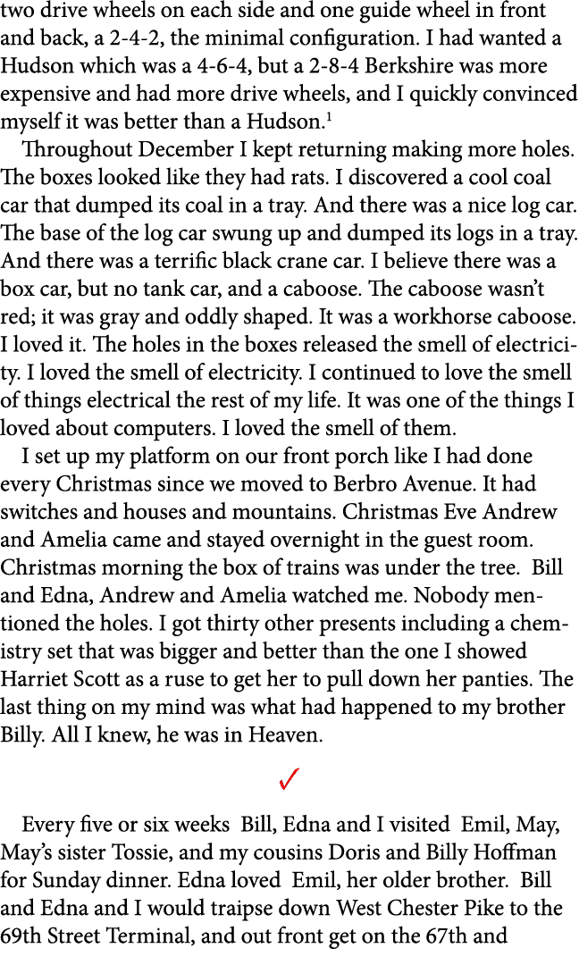 two drive wheels on each side and one guide wheel in front and back, a 2 4 2, the minimal configuration. I had wanted...