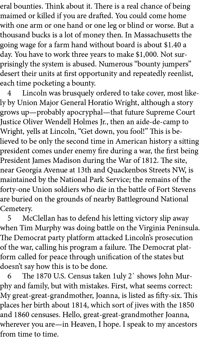 eral bounties. Think about it. There is a real chance of being maimed or killed if you are drafted. You could come ho...