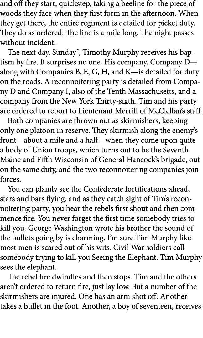 and off they start, quickstep, taking a beeline for the piece of woods they face when they first form in the afternoo...