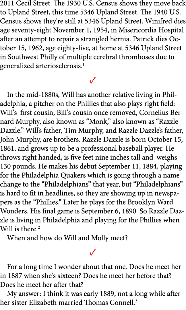 2011 Cecil Street. The 1930 U.S. Census shows they move back to Upland Street, this time 5346 Upland Street. The 1940...