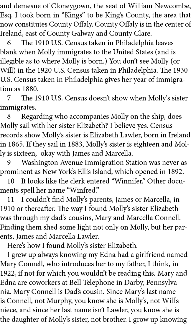 and demesne of ﻿Cloneygown, the seat of ﻿William Newcombe, Esq. I took born in “Kings” to be ﻿King’s County, the area...