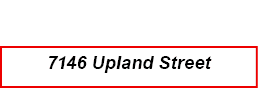 7146 ﻿Upland Street 