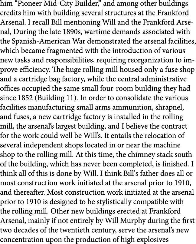 him “Pioneer Mid City Builder,” and among other buildings credits him with building several structures at the Frankfo...