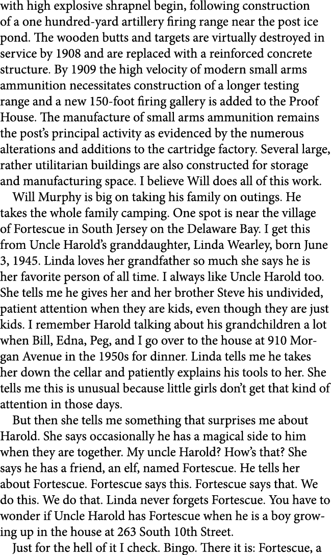 with high explosive shrapnel begin, following construction of a one hundred yard artillery firing range near the post...