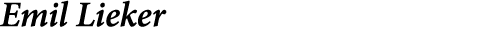 ﻿Emil Lieker
