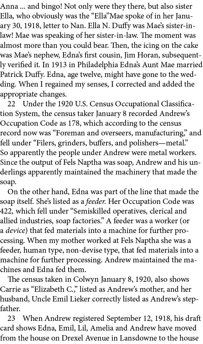 Anna ... and bingo! Not only were they there, but also sister Ella, who obviously was the “Ella”Mae spoke of in her J...