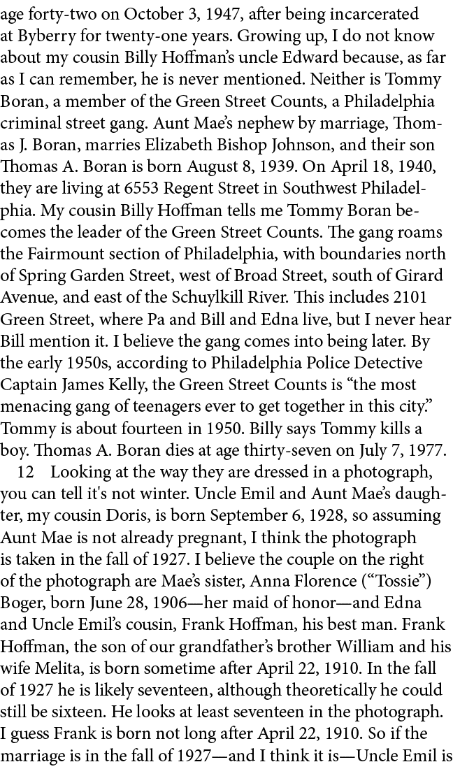 age forty two on October 3, 1947, after being incarcerated at Byberry for twenty one years. Growing up, I do not know...