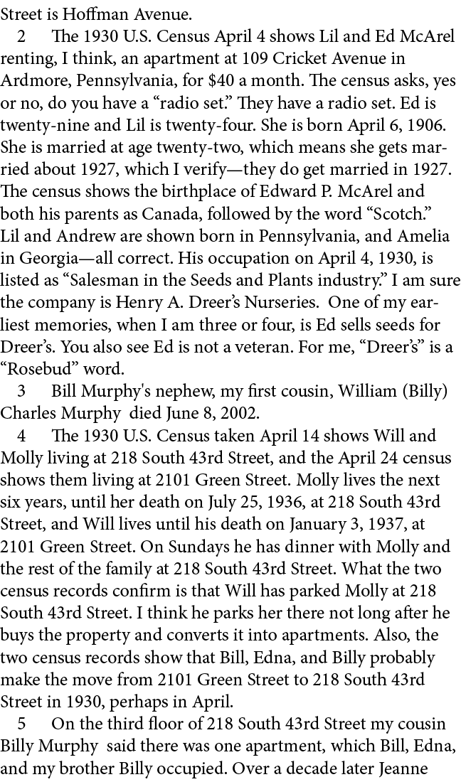 Street is Hoffman Avenue. ﻿ ﻿ The 1930 U.S. Census April 4 shows Lil and Ed McArel renting, I think, an apartment at ...
