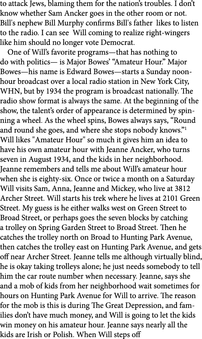 to attack Jews, blaming them for the nation’s troubles. I don’t know whether Sam Ancker goes in the other room or not...