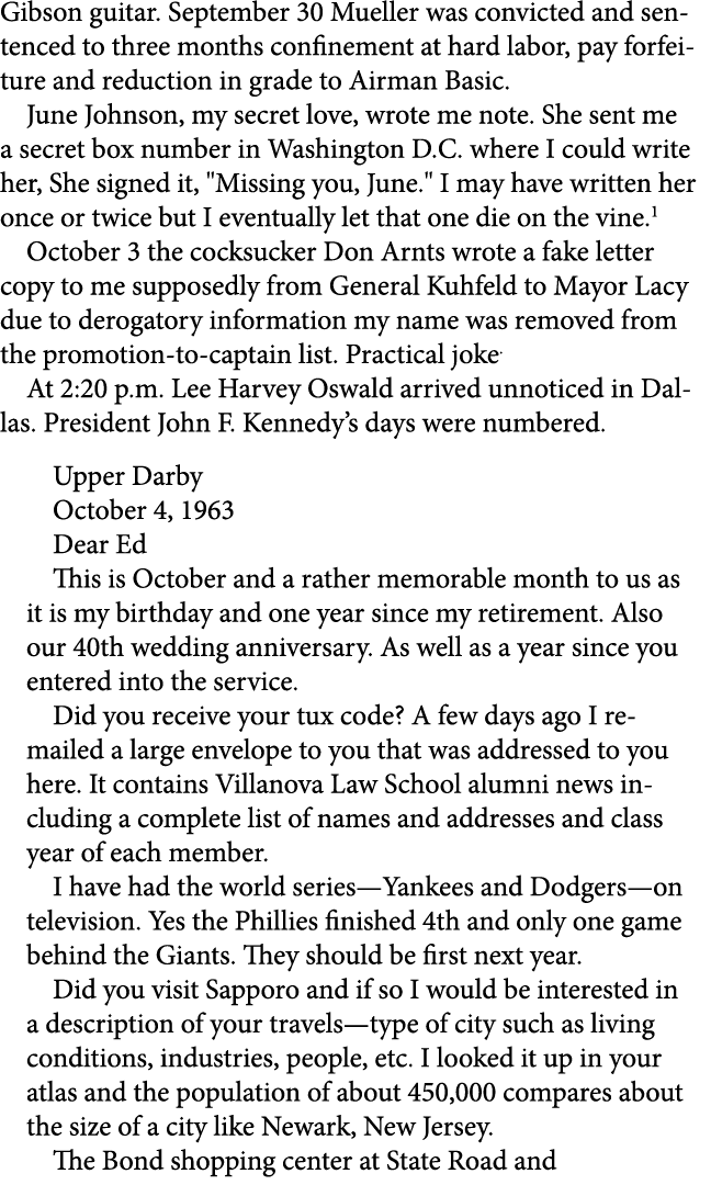 Gibson guitar. September 30 Mueller was convicted and sentenced to three months confinement at hard labor, pay forfe...