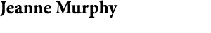 Jeanne Murphy