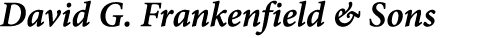 David G. Frankenfield & Sons