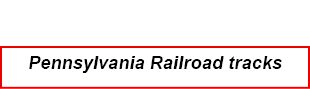 Pennsylvania Railroad tracks