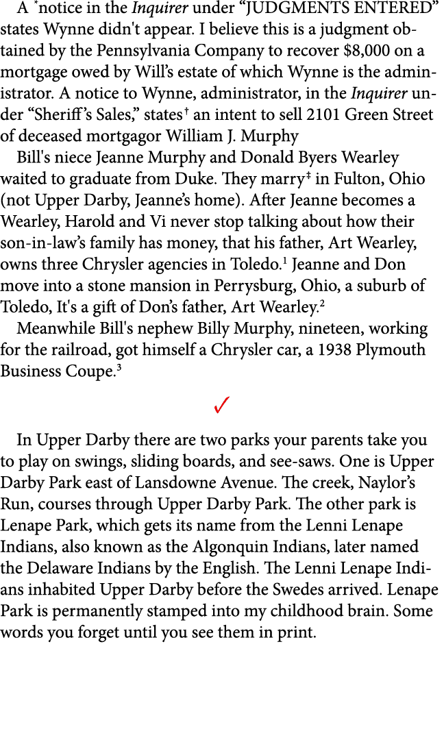 A notice in the Inquirer under “JUDGMENTS ENTERED” states Wynne didn't appear. I believe this is a judgment obtained ...