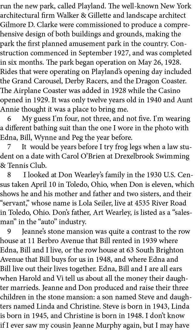 run the new park, called Playland. The well known New York architectural firm Walker & Gillette and landscape archite...