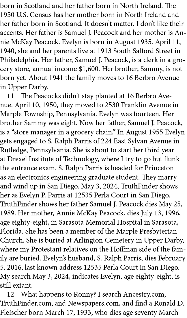 born in Scotland and her father born in North Ireland. The 1950 U.S. Census has her mother born in North Ireland and ...