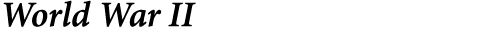 World War II