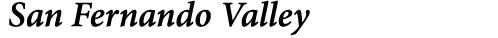  San Fernando Valley
