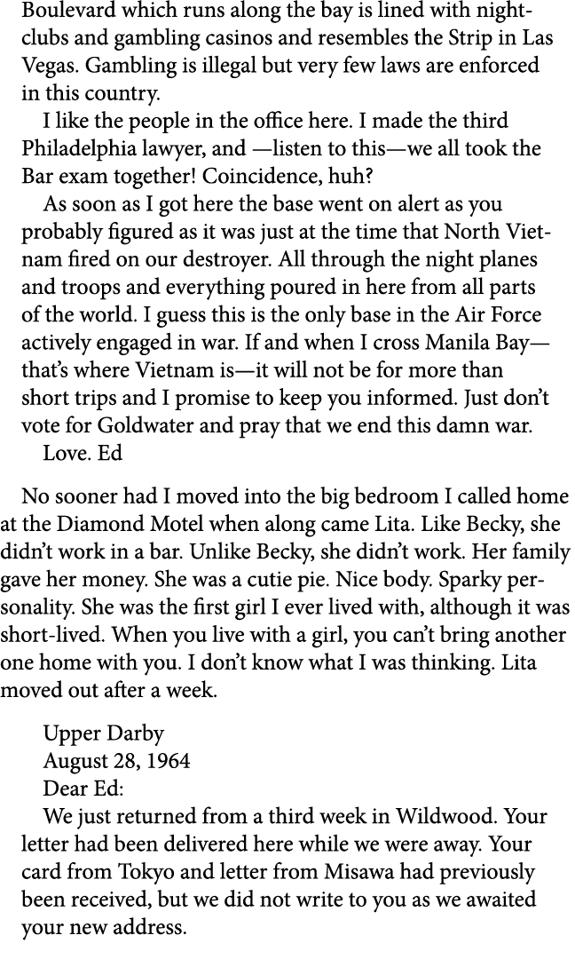 Boulevard which runs along the bay is lined with nightclubs and gambling casinos and resembles the Strip in Las Vegas...