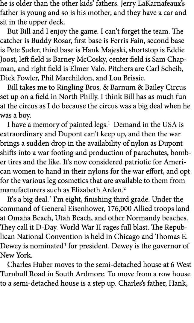 he is older than the other kids’ fathers. Jerry LaKarnafeaux’s father is young and so is his mother, and they have a ...