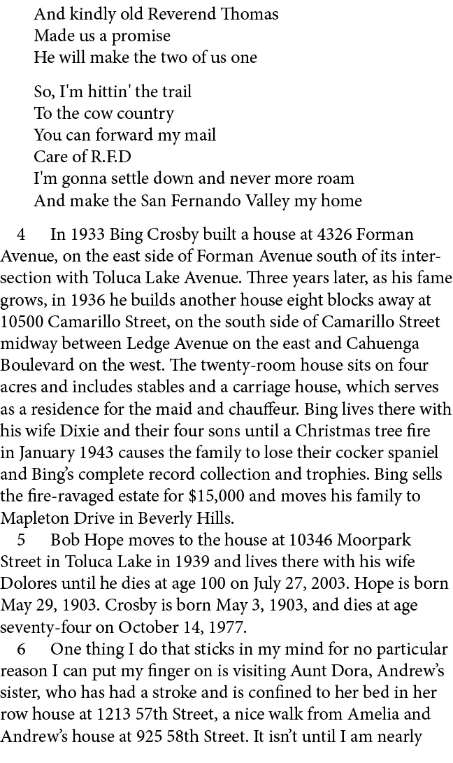 And kindly old Reverend Thomas Made us a promise He will make the two of us one So, I'm hittin' the trail To the cow ...