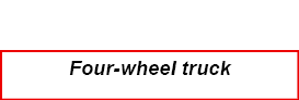 Four wheel truck