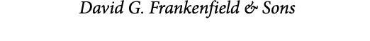  David G. Frankenfield & Sons