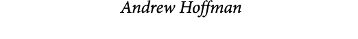  Andrew Hoffman
