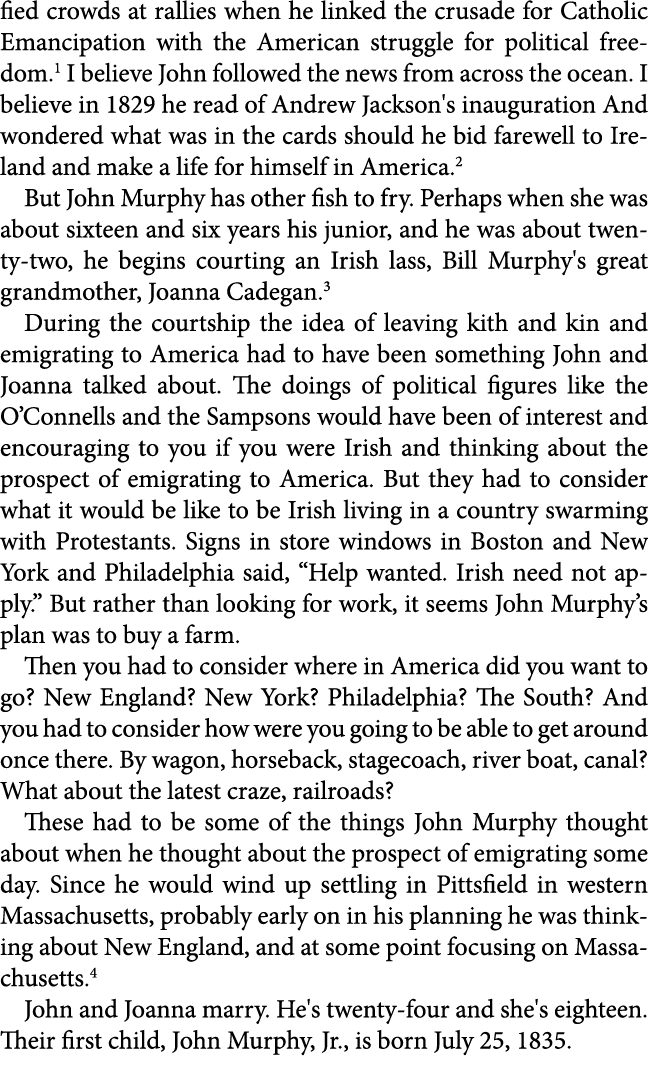 fied crowds at rallies when he linked the crusade for Catholic Emancipation with the American struggle for political ...