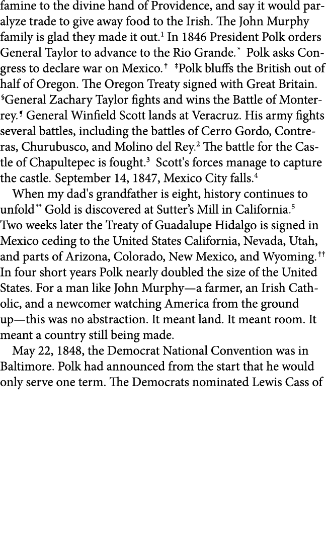 famine to the divine hand of Providence, and say it would paralyze trade to give away food to the Irish. The John Mu...