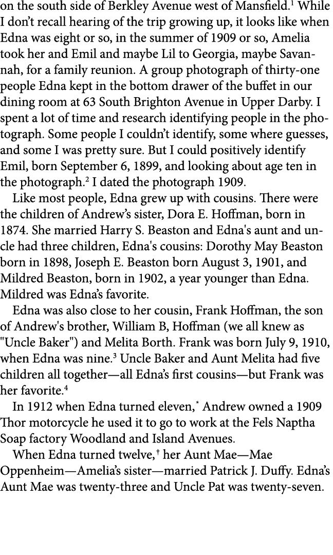 on the south side of ﻿Berkley Avenue west of Mansfield. While I don’t recall hearing of the trip growing up, it looks...
