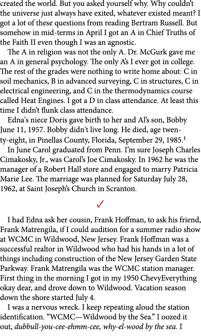 created the world. But you asked yourself why. Why couldn’t the universe just always have exited, whatever existed me...