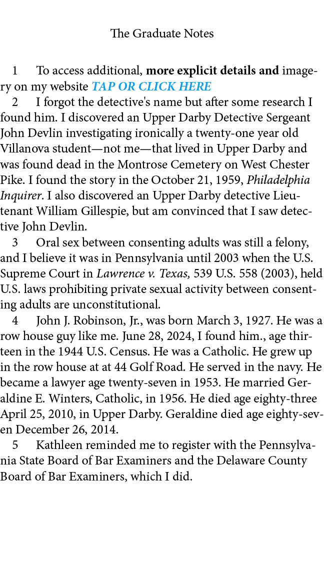 The Graduate Notes ﻿ To access additional, more explicit details and imagery on my website TAP OR CLICK HERE﻿ ﻿ I for...