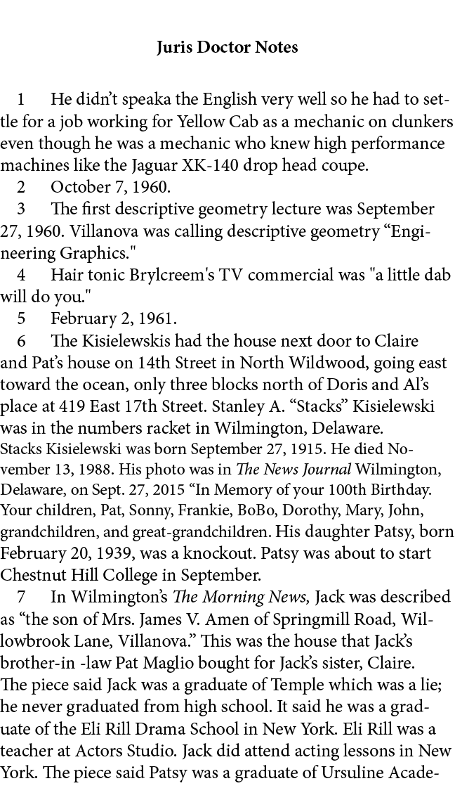 Juris Doctor Notes ﻿ He didn’t speaka the English very well so he had to settle for a job working for ﻿Yellow Cab as ...