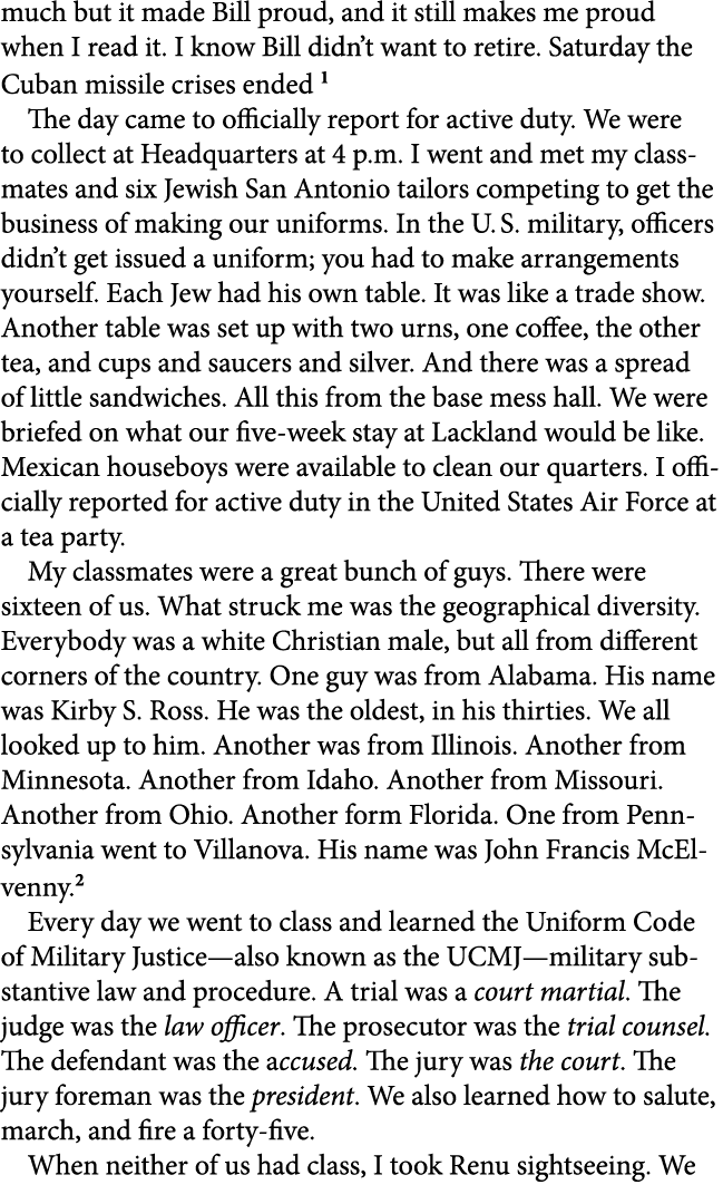 much but it made Bill proud, and it still makes me proud when I read it. I know Bill didn’t want to retire. Saturday ...