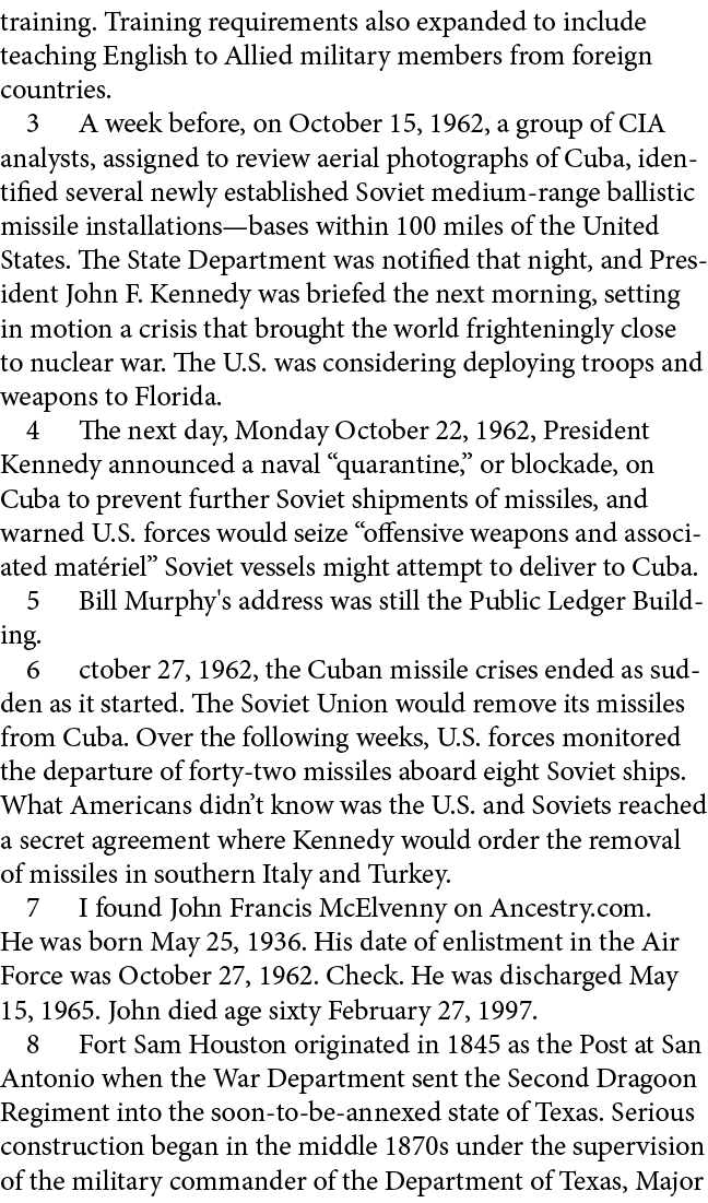 training. Training requirements also expanded to include teaching English to Allied military members from foreign cou...