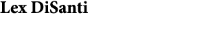 Lex DiSanti