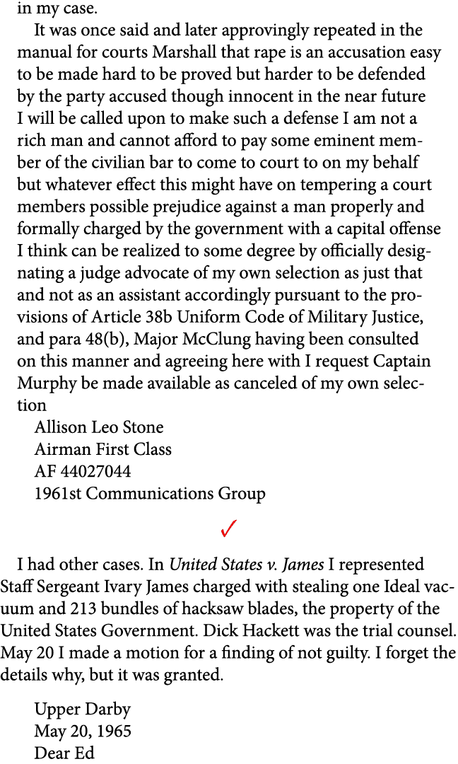 in my case. It was once said and later approvingly repeated in the manual for courts Marshall that rape is an accusat...