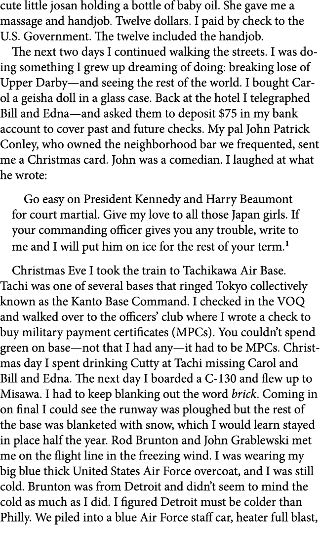 cute little ﻿josan holding a bottle of baby oil. She gave me a massage and handjob. Twelve dollars. I paid by check t...