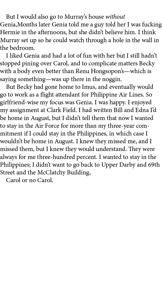 But I would also go to Murray’s house without Genia,Months later Genia told me a guy told her I was fucking Hermie in...