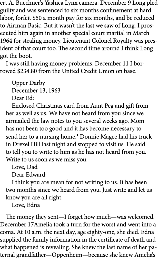 ert A. Buechner’s ﻿Yashica Lynx camera. December 9 Long pled guilty and was sentenced to six months confinement at ha...